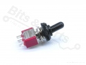 Cap for mini rocker switches M6 Large Black